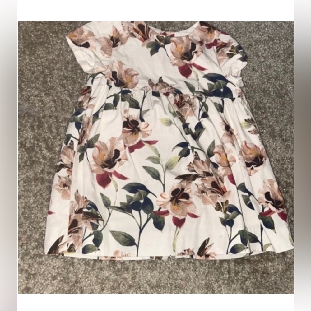 Zara aInfant Flower Dress 18-24months.
